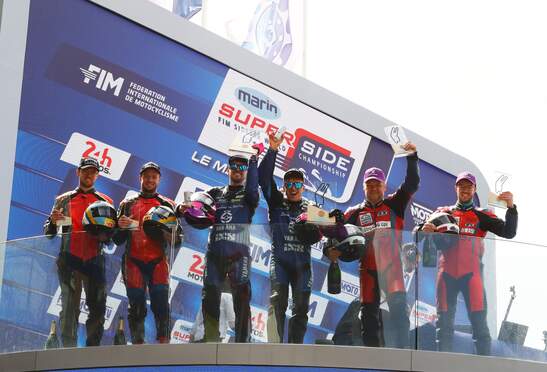 Payne and Rousseau on top as FIM Sidecar World Championship gets under way in Le Mans
