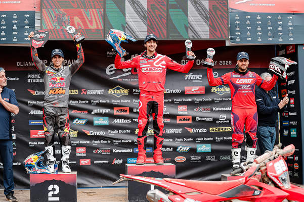 Andrea Verona races to victory on day two of FIM EnduroGP of Spain