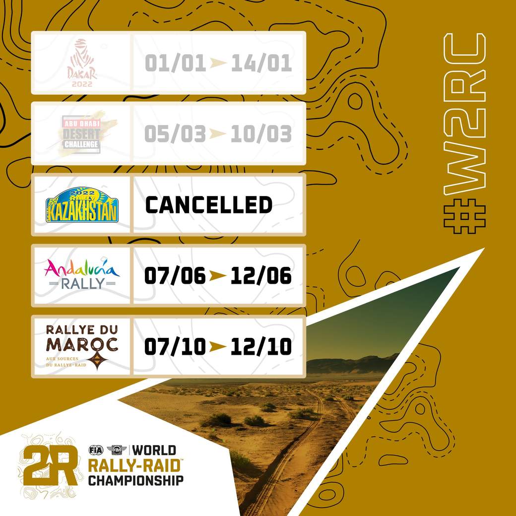 Calendrier Des Trails 2023 Rally Kazakhstan 2022 Cancelled | Fim
