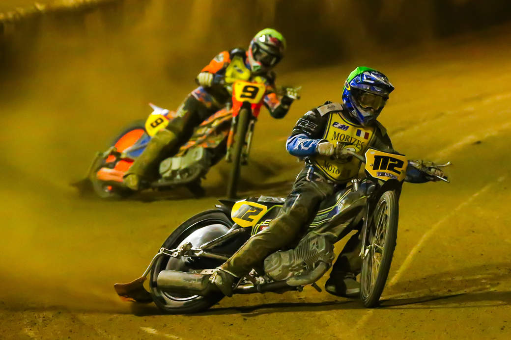 Rising stars in action at 2023 FIM Long Track Under 23 World Cup FIM